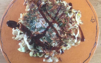 Okonomiyaki, une galette japonaise