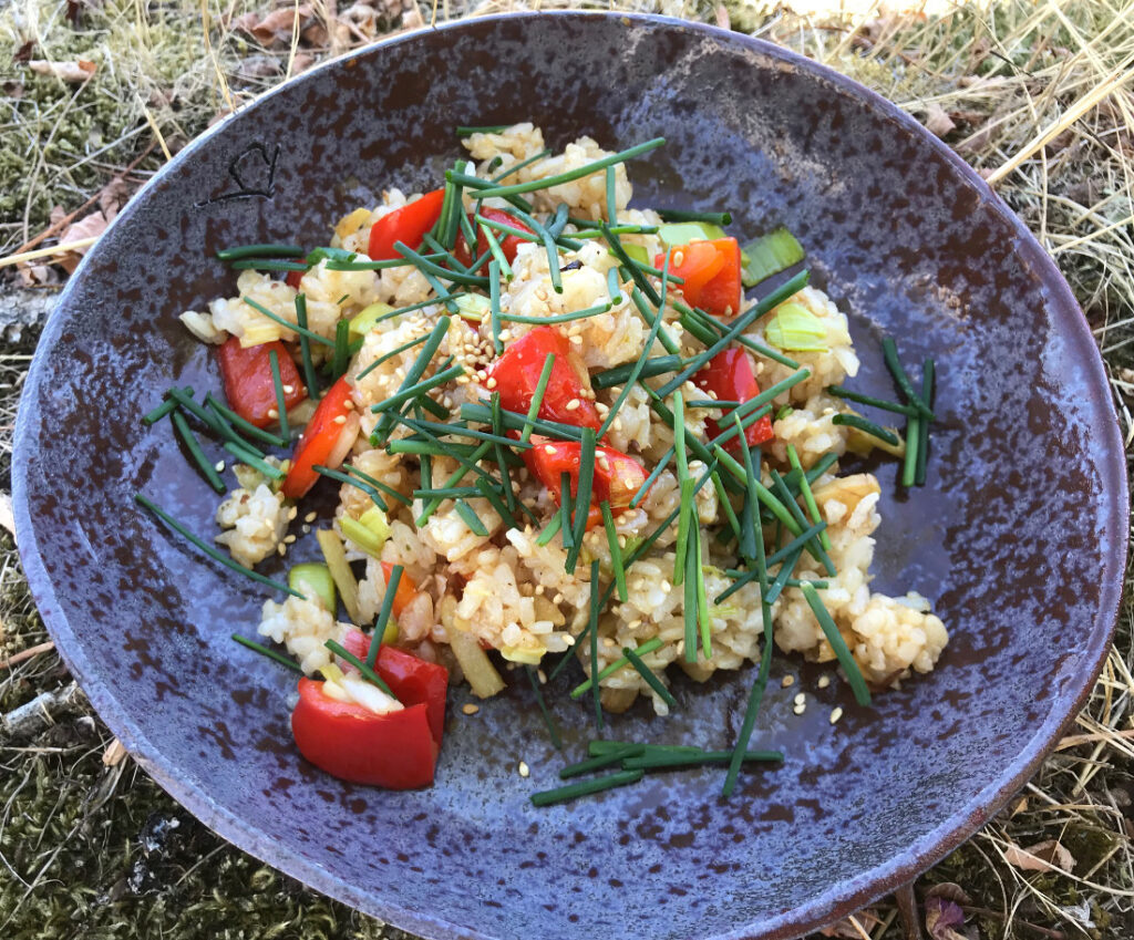 Riz sauté aux légumes, Une recette Anti-Gaspi